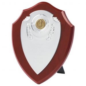 Chrome Front Replica School Shield