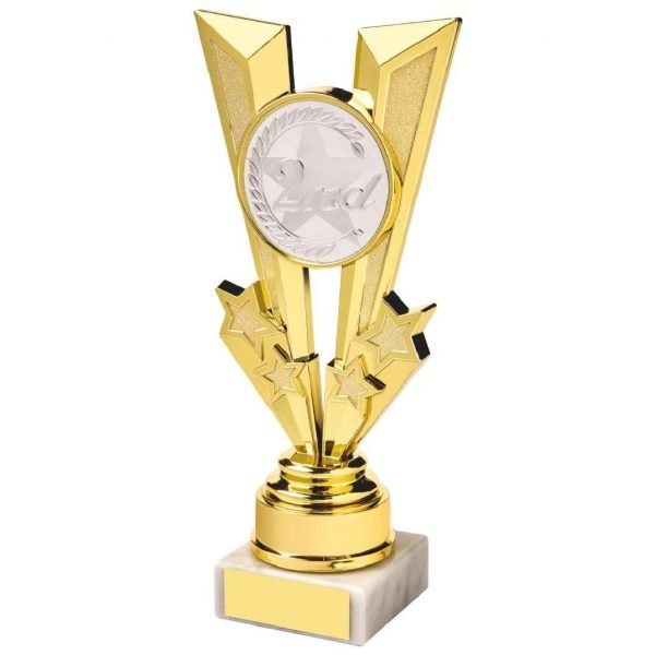 Second Place Trophy 19cms