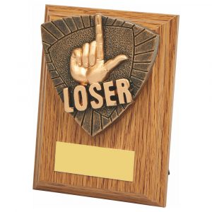 Loser Golf Trophy 10cms
