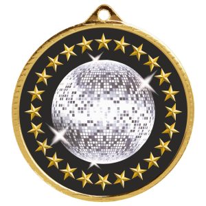 55mm Glitterball Medal
