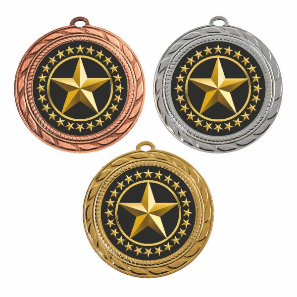 70mm Quality Star Medal